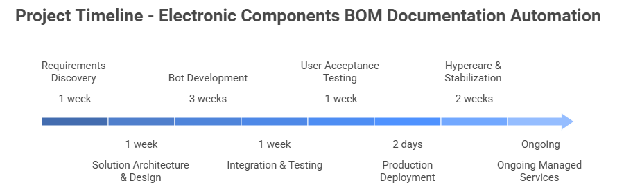 Project Execution Timeline
